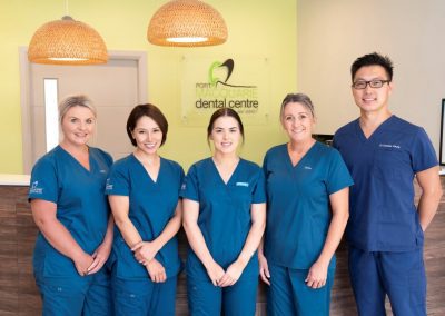 port macquarie dental centre dr dominic with staff